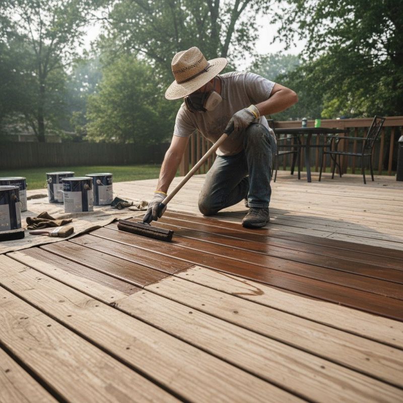Preparing Decks, Fences And Porches For Paint Or Stain